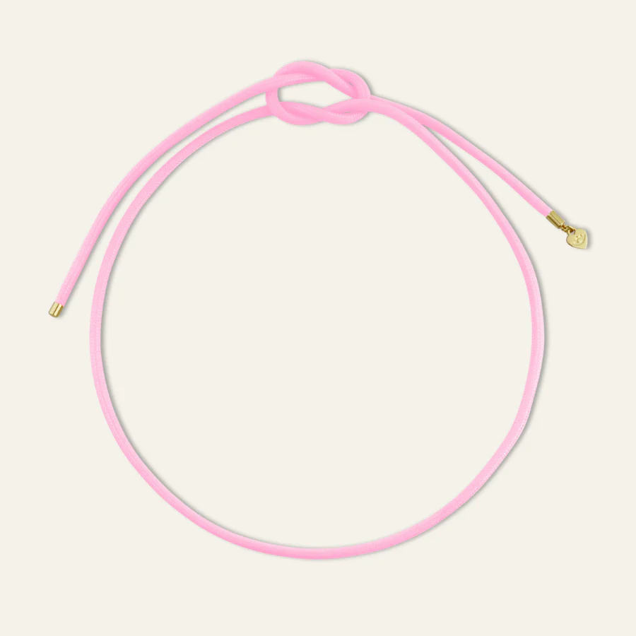 Sherbet Pink Necklace Cord